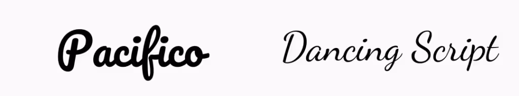 Script Schriften